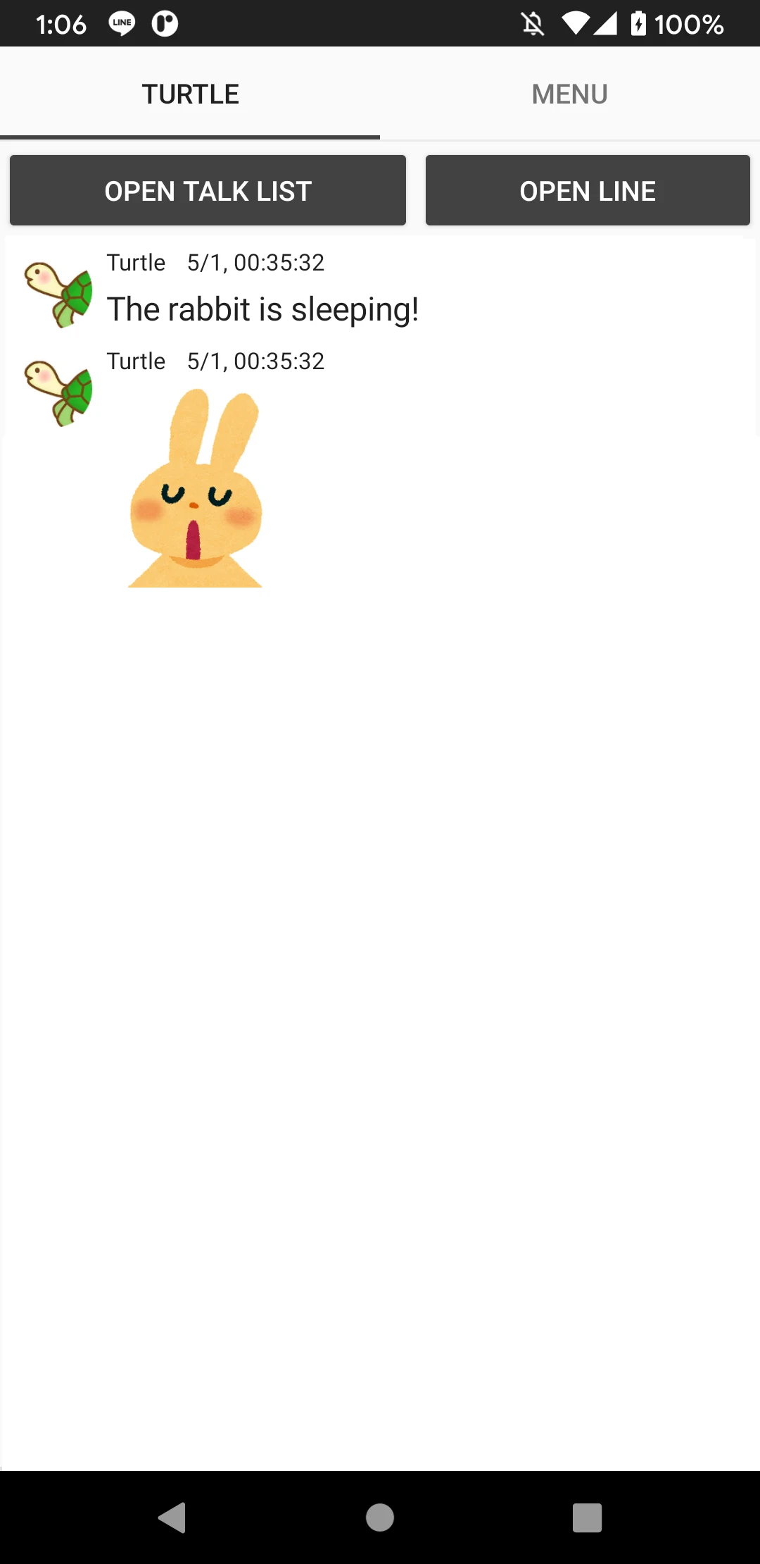 Popup Notification for LINE screenshot