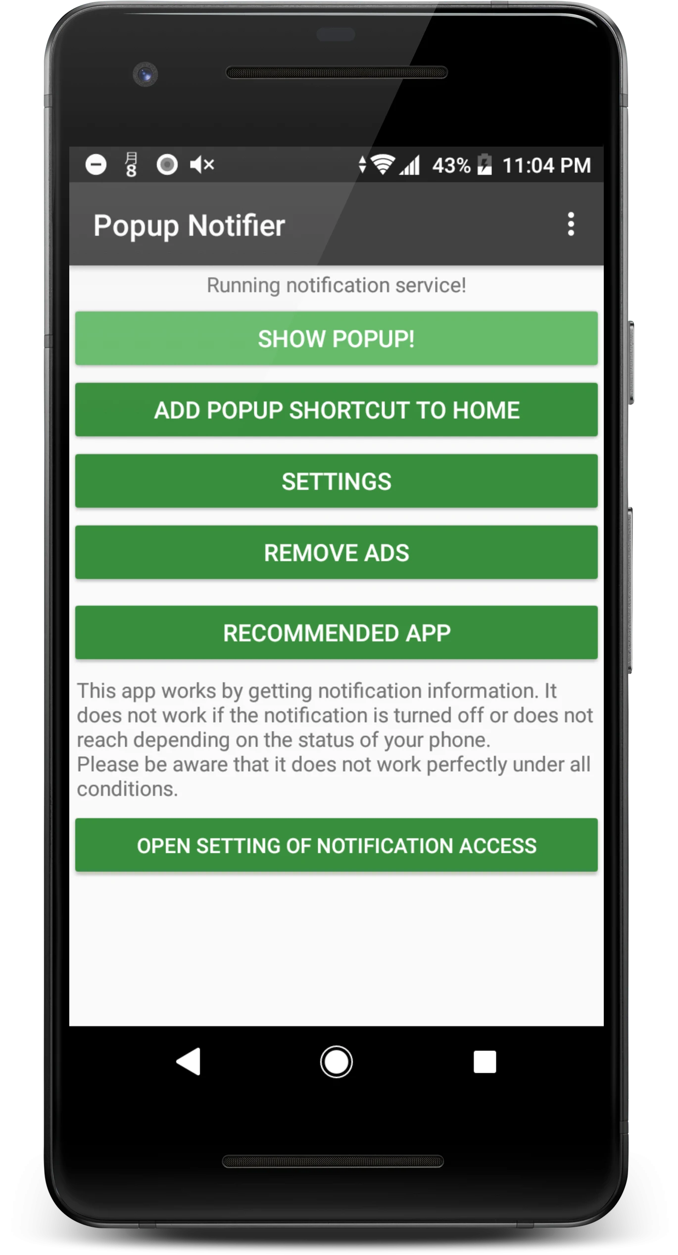 Popup Notification for LINE screenshot