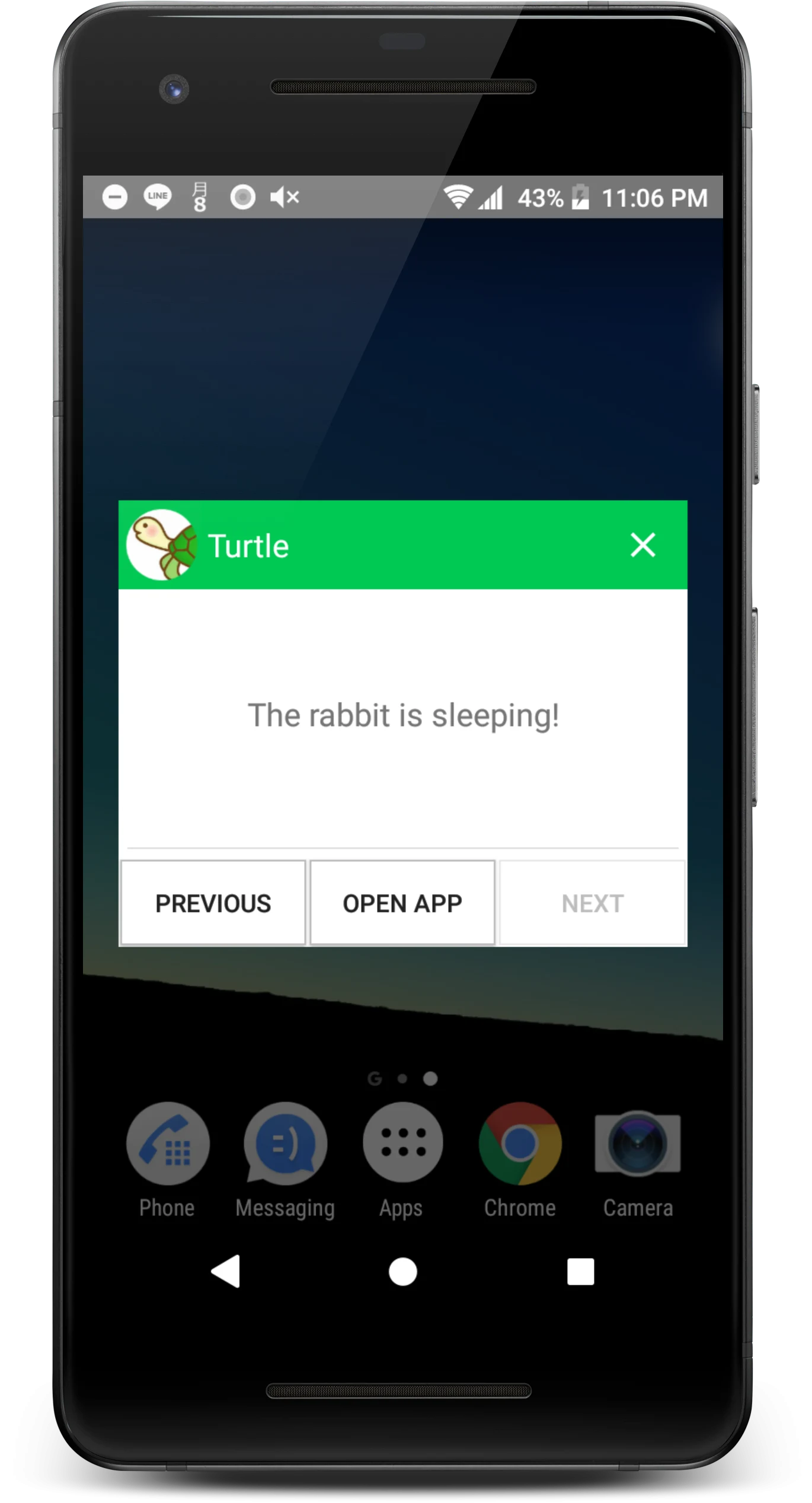 Popup Notification for LINE screenshot