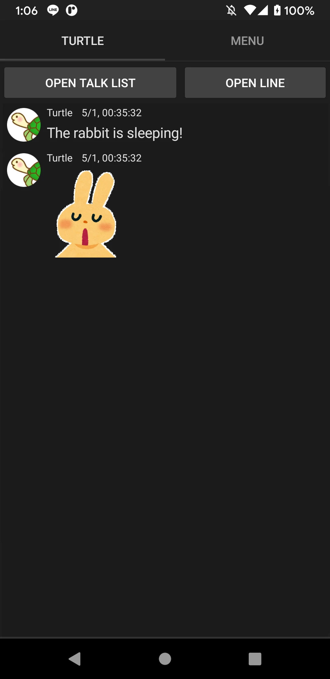 Popup Notification for LINE screenshot